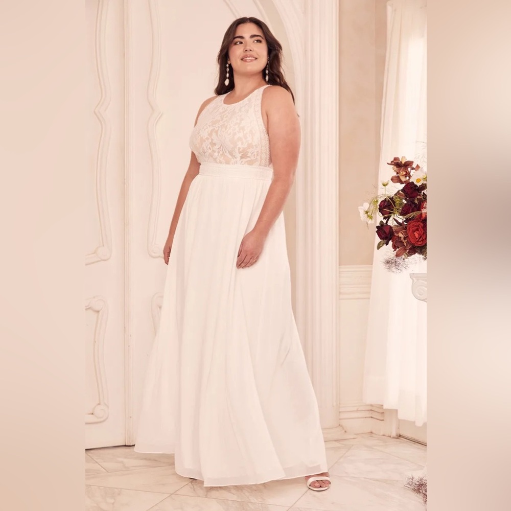 Lulu’s Forever and Always White Lace Maxi Dress - Picture 4 of 17